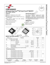 FDMT80080DC Datasheet Page 2