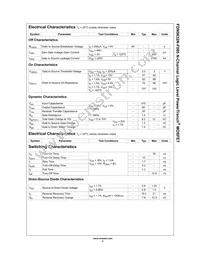 FDN5632N-F085 Datasheet Page 2