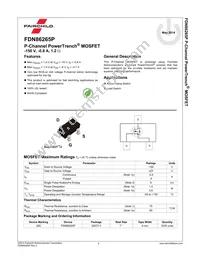 FDN86265P Datasheet Page 2