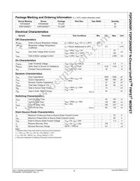 FDP20N50F Datasheet Page 3