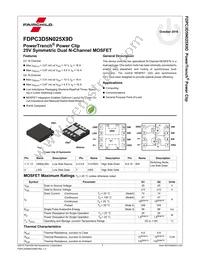 FDPC3D5N025X9D Datasheet Page 2