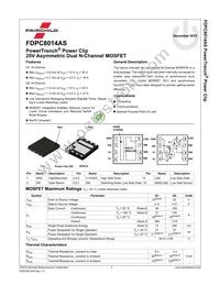 FDPC8014AS Datasheet Page 2