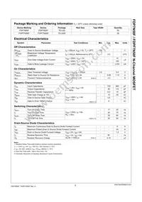 FDPF7N50F Datasheet Page 2