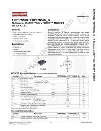 FDPF7N50U-G Datasheet Cover