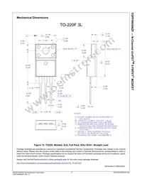 FDPF8N50NZF Datasheet Page 8