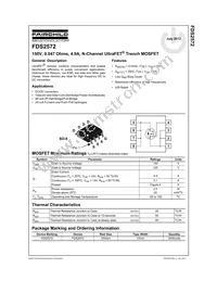 FDS2572 Datasheet Page 2