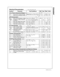 FDS4080N7 Datasheet Page 2