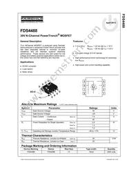 FDS4488 Datasheet Page 2