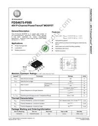 FDS4675-F085 Cover