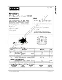 FDS6162N7 Datasheet Cover