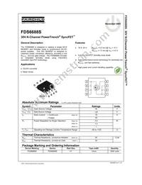 FDS6688S Datasheet Cover