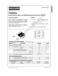 FDS6898A_NF40 Datasheet Cover