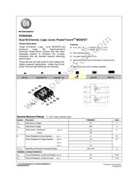 FDS6930A Datasheet Cover