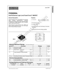 FDS6990A Datasheet Page 2