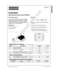 FDS7060N7 Datasheet Cover
