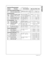 FDS7060N7 Datasheet Page 2