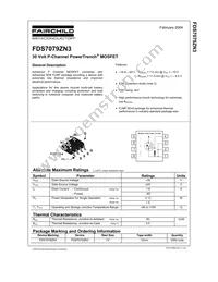 FDS7079ZN3 Datasheet Cover