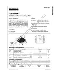 FDS7088SN3 Datasheet Cover