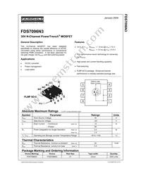 FDS7096N3 Cover