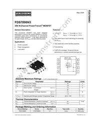 FDS7098N3 Datasheet Cover