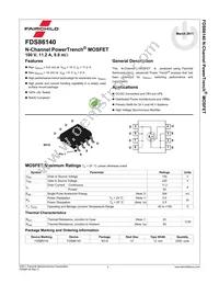 FDS86140 Datasheet Page 2