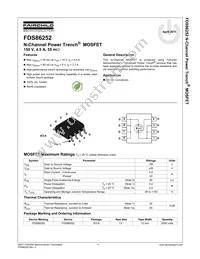 FDS86252 Datasheet Page 2