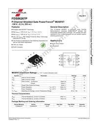 FDS86267P Datasheet Page 2