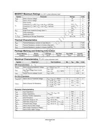 FDS8876 Datasheet Page 2