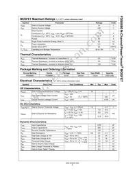 FDS8880 Datasheet Page 2