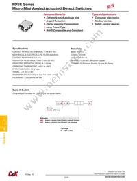 FDSE002R Datasheet Cover