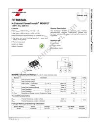 FDT86246L Datasheet Page 2