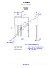 FDU5N50NZTU Datasheet Page 8