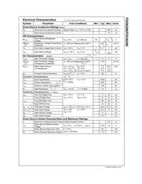 FDU6296 Datasheet Page 2
