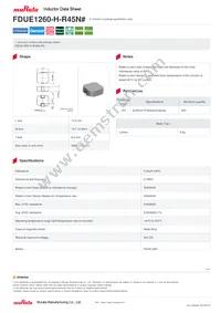 FDUE1260-H-R45N=P3 Datasheet Cover