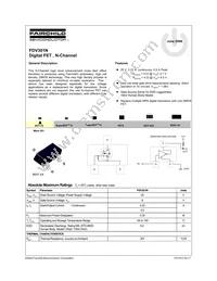 FDV301N-NB9V005 Datasheet Cover