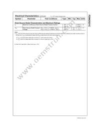 FDW2521C Datasheet Page 3