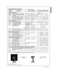 FDW262P Datasheet Page 2