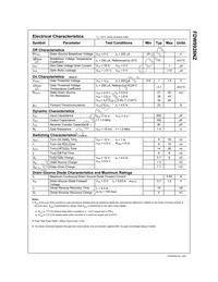 FDW9926NZ Datasheet Page 2