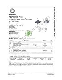 FDWS5360L-F085 Datasheet Cover