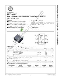FDY1002PZ Datasheet Cover