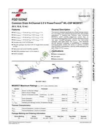 FDZ1323NZ Datasheet Page 2