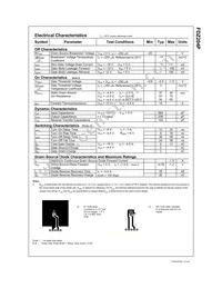 FDZ204P Datasheet Page 2