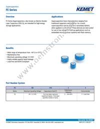 FE0H473ZF Datasheet Cover