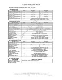 FE1000-48NA Datasheet Page 3