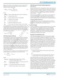 FE175D480M033FP-00 Datasheet Page 18