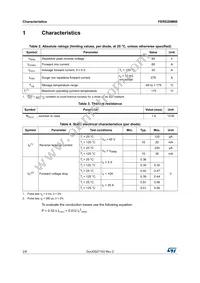 FERD20M60ST Datasheet Page 2