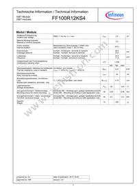 FF100R12KS4HOSA1 Datasheet Page 4