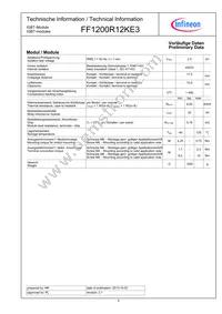 FF1200R12KE3NOSA1 Datasheet Page 4