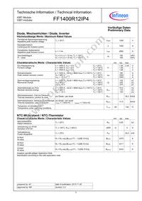 FF1400R12IP4BOSA1 Datasheet Page 3