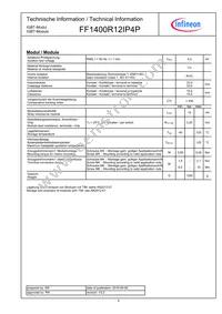 FF1400R12IP4PBOSA1 Datasheet Page 4